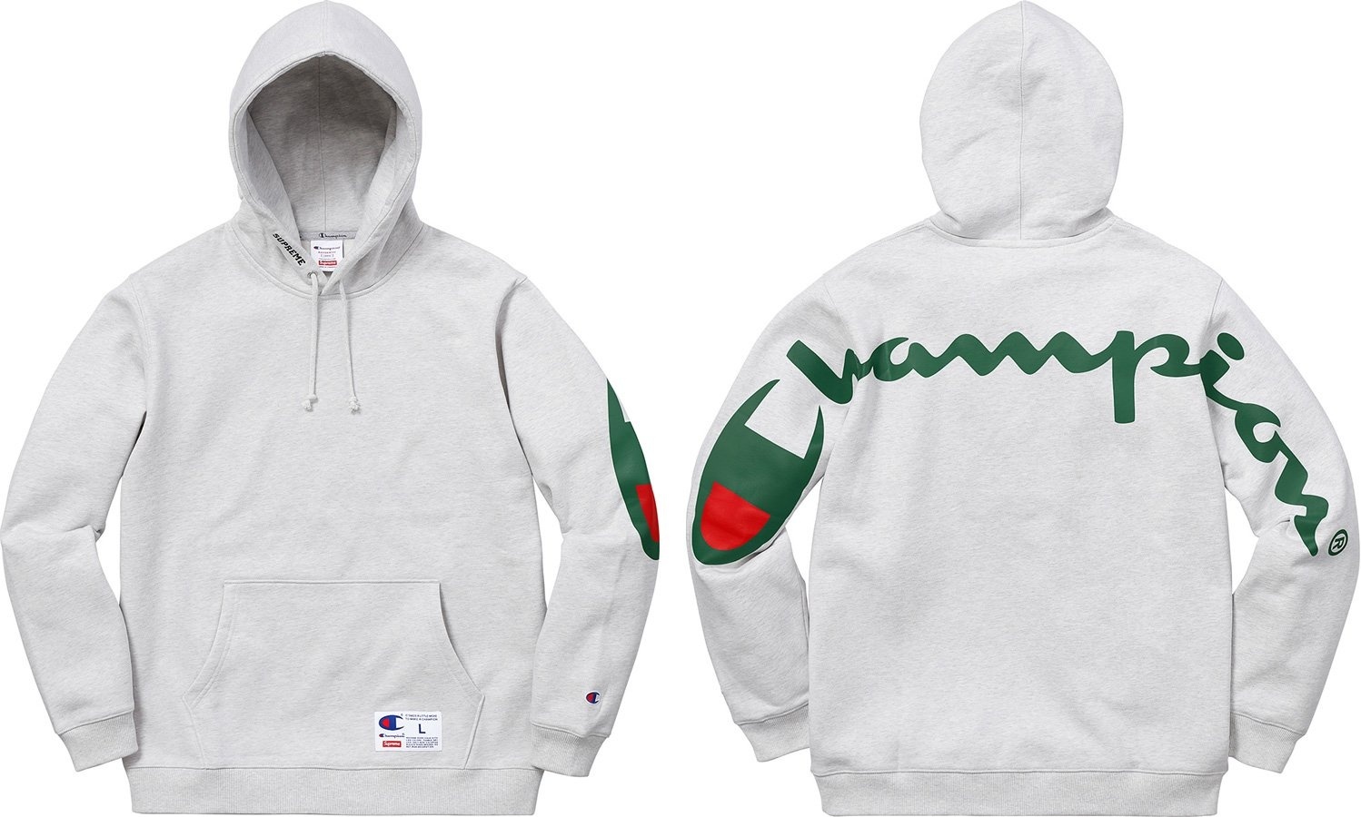 Supreme®/Champion® Hooded Sweatshirt view 9